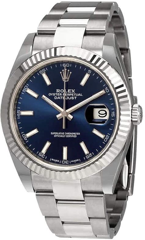 rolex perpetual datejust blue|rolex datejust price chart.